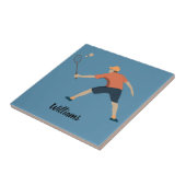 Badminton Fliese (Seite)