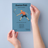 Badminton Flyer (Handgriff)