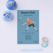 Badminton Flyer (Einzeln)