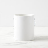 Badminton Forever Cartoon Shuttle und Racket Graph Kaffeetasse (Mittel)