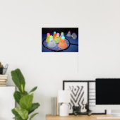 Badminton-Foto Poster (Heimbüro)