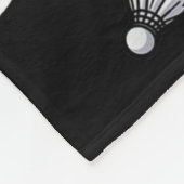 Badminton Frog Shuttle Poona Fleecedecke (Ecke)