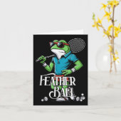 Badminton Frog Shuttle Poona Karte (Gelbe Blume)