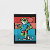 Badminton Frog Shuttle Poona Karte (Vorderseite)