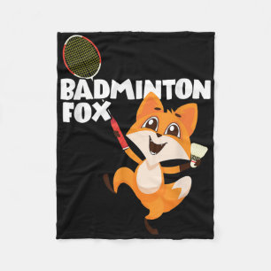 Badminton Fuchs Fleecedecke