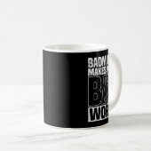 Badminton Game Lover Bad Words Shuttle Badminton Kaffeetasse (VorderseiteRechts)