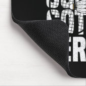 Badminton Game Lover bedient Shuttle Player Badmin Mousepad (Ecke)