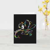 Badminton Game Player Shuttle Player Badminton Karte (Gelbe Blume)