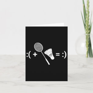 Badminton Game Shuttle Sport Badminton Karte