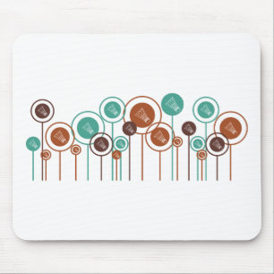 Badminton-Gänseblümchen Mousepad
