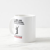 Badminton-Geschenk für Dad Coach Spieler Kaffeetasse (Vorderseite Links)