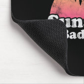Badminton-Geschenk - Sonnenschein Und Badminton Fü Mousepad (Ecke)