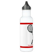 Badminton-Geschenke, Schläger und Shuttlecck-Brauc Trinkflasche (Links)