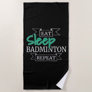 Badminton-Geschenke Strandtuch