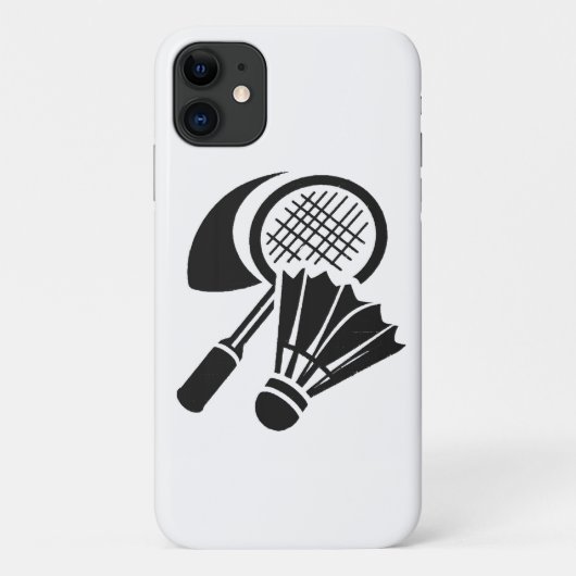 Badminton-Geschenkideen Case-Mate iPhone Hülle (Rückseite)