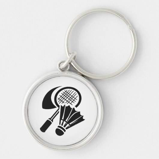 Badminton-Geschenkideen Schlüsselanhänger (Vorne)