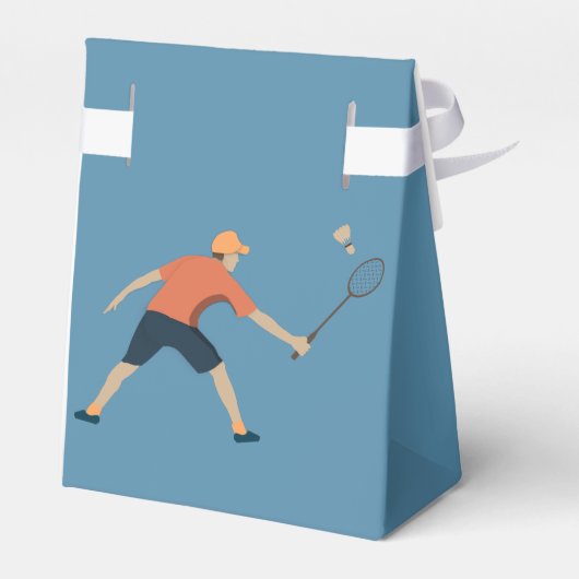Badminton Geschenkschachtel (Rückseite)