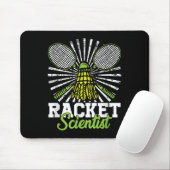 Badminton Gift Shuttle Racket Scientist Badminton Mousepad (Mit Mouse)
