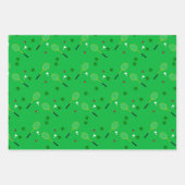 Badminton Gift Wrapping Paper Geschenkpapier Set (Vorderseite 2)
