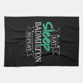 Badminton Gifts Geschirrtuch (Horizontal)