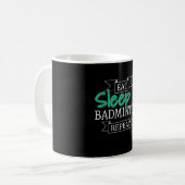 Badminton Gifts Kaffeetasse (Vorderseite Links)
