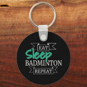 Badminton Gifts Schlüsselanhänger (Vorderseite)