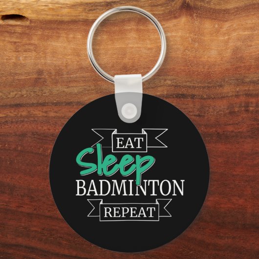 Badminton Gifts Schlüsselanhänger (Vorderseite)