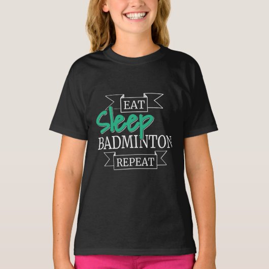 Badminton Gifts T-Shirt (Vorderseite)