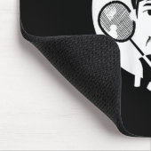 Badminton Girl Shuttle Player für Mädchen Mousepad (Ecke)