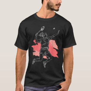 Badminton Girl - Smash Shuttle Athlete Sports T-Shirt