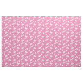 Badminton Girls benennen rosa Muster Stoff (Fat Quarter (45,7 x 55,9 cm))