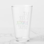 Badminton Glas (Rückseite)