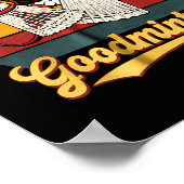 Badminton Goodminton Funny Sports Spaß Poster (Ecke)