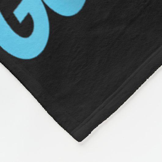 Badminton Goodminton Racket Meme Fleecedecke (Ecke)