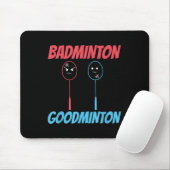 Badminton Goodminton Racket Meme Mousepad (Mit Mouse)