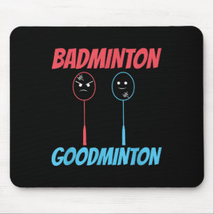 Badminton Goodminton Racket Meme Mousepad
