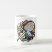 Badminton Graphic Kaffeetasse (Mittel)