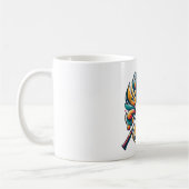 Badminton Graphic Kaffeetasse (Links)