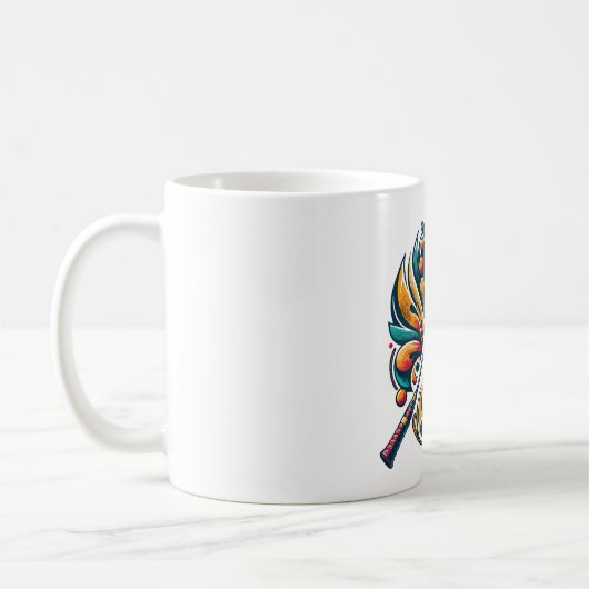 Badminton Graphic Kaffeetasse (Links)