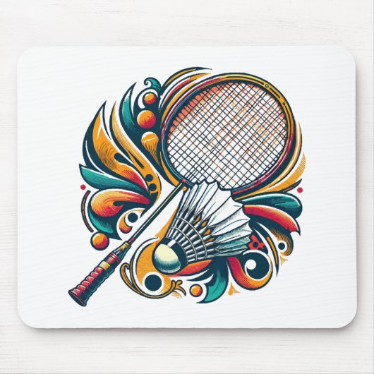 Badminton Graphic Mousepad (Vorne)