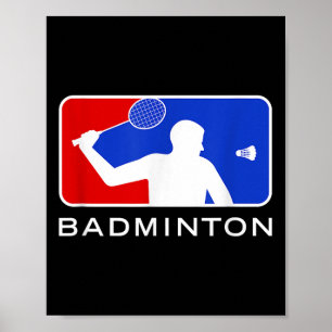 Badminton _ Große Ligen Poster