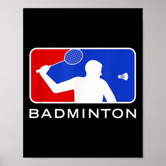 Badminton _ Große Ligen Poster (Vorne)