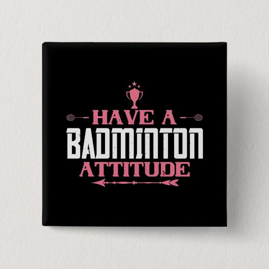 Badminton - haben Sie eine Badminton-Einstellung Button (Vorderseite)