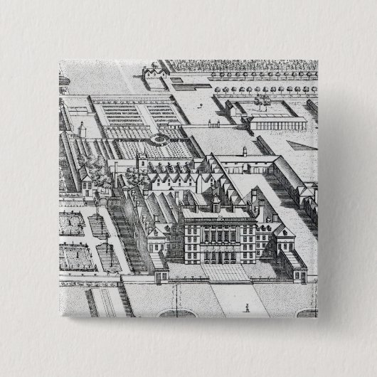 Badminton-Haus auf dem Landkreis von Gloucester Button (Vorderseite)