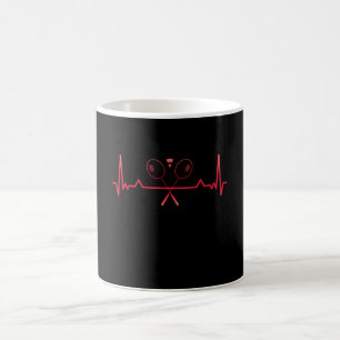 Badminton Heartbeat Kaffeetasse