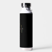Badminton Heartbeat Trinkflasche (Links)