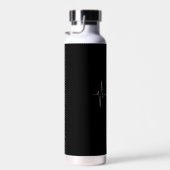 Badminton Heartbeat Trinkflasche (Rechts)