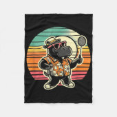 Badminton Hippo Shuttle Fleecedecke (Vorderseite)