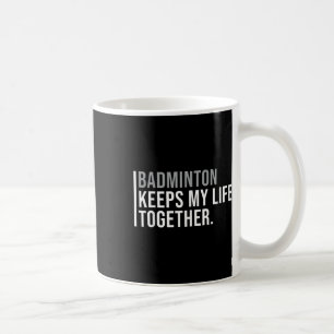 Badminton Hobby Badminton-Spielerquote Kaffeetasse