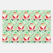 Badminton Holiday-Geschenk Geschenkpapier Set (Vorderseite)